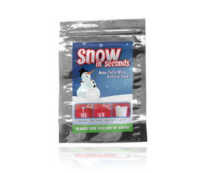 Small 1 Gallon Snow in Seconds Bag