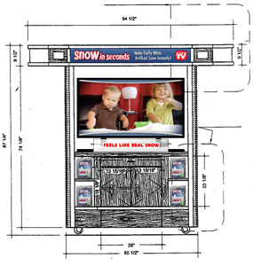 Snow in Seconds Kiosk Design